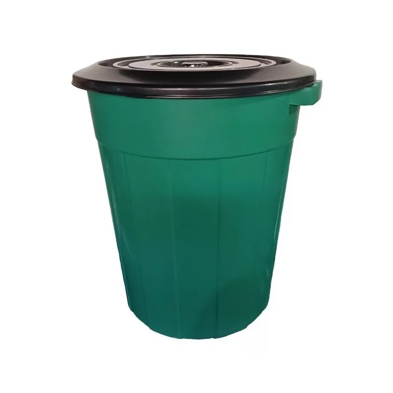 Boris 5 Cestos De Platico Con Tapa Capacidad 100 Litros