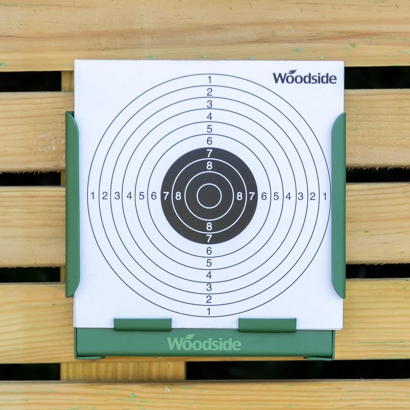 Woodside 14cm Shooting Target Holder + 100 Targets Air Rifle/Airsoft