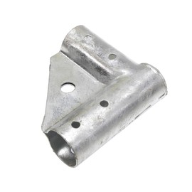 Plum Fittings 1 3/8" x 1 3/8" Chain Link Fence Top Gate Corner | Pressed Steel Top Gate Corner | Top Gate Elbow | Pack of 4