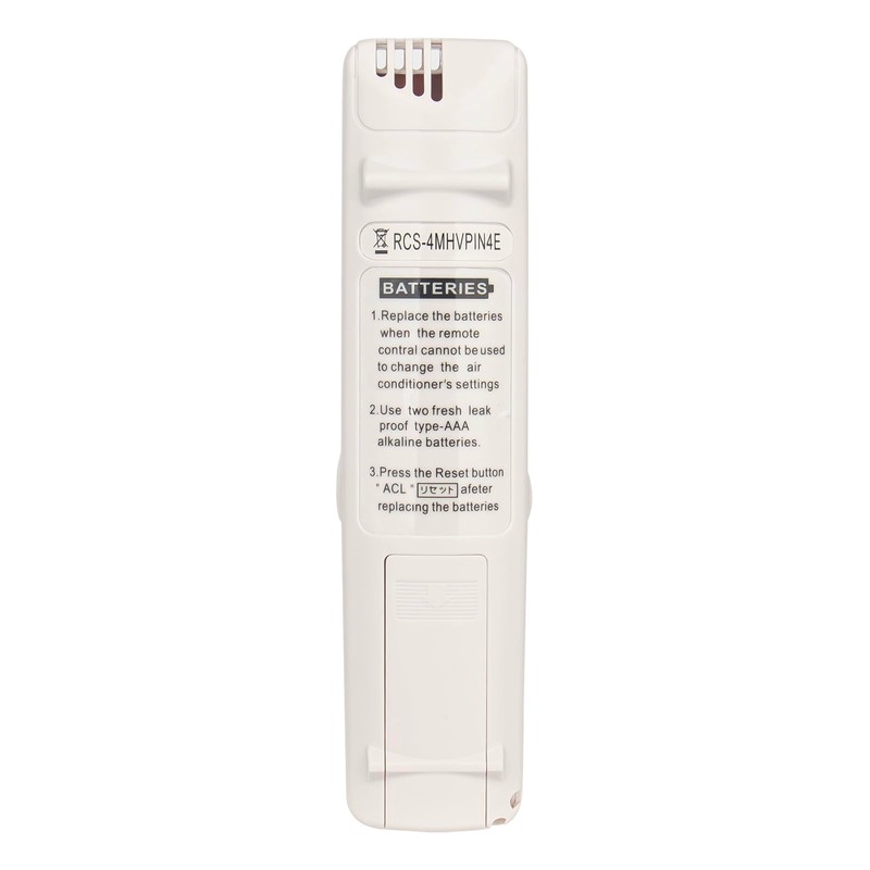 RCS-4MHVPIN4E Replaced Remote Control Compatible with Sanyo AC A/C Air