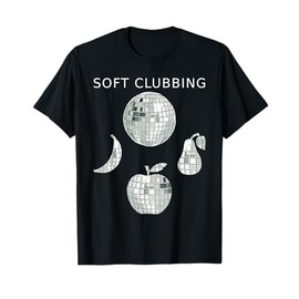 Soft Clubbing Disco Ball Banana Apple Pear Retro Vintage T-Shirt