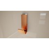 Zen Soul Robe & Towel Hook, Colour: Rose Gold, Glossy,