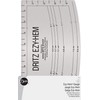 Dritz Ezy Hem Gauge, Nickel with Black Printing
