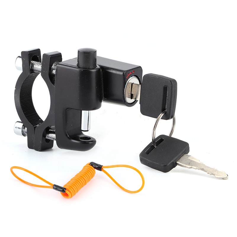 AntiTheft Universal Motorcycles Helmet Lock MultiFunctional Waterproof Fixed Lock Reminder