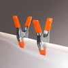 PONY 6-inch, 4-inch Heavy Duty Metal Spring Clamps Set, 2-inch,