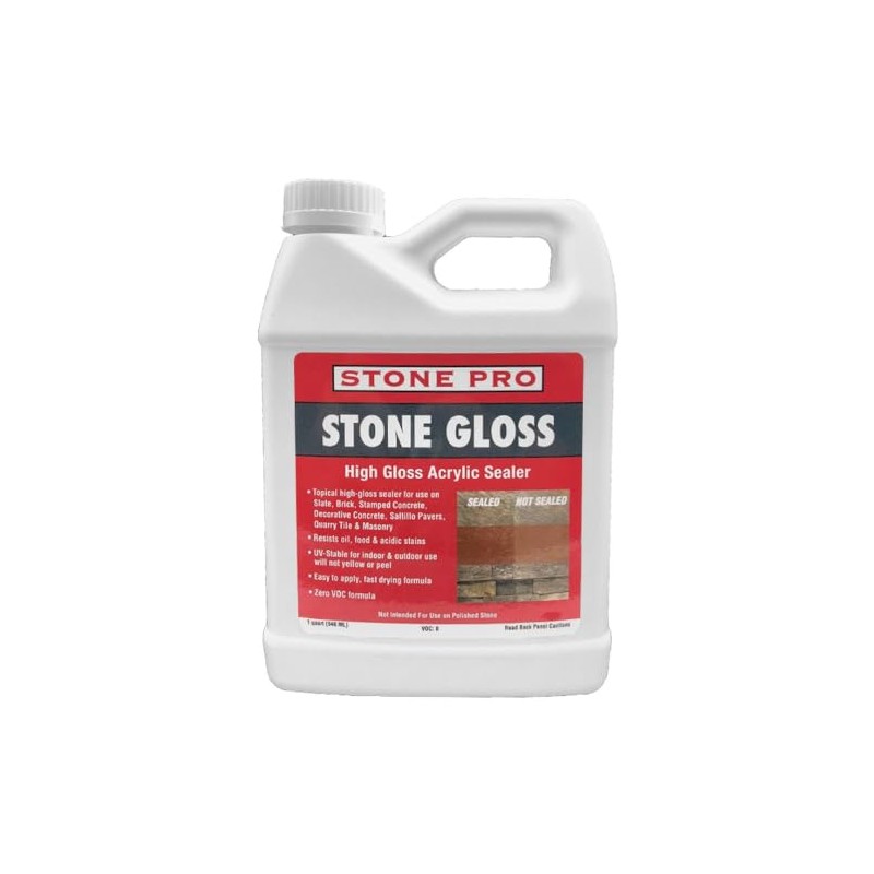 Stone Pro Stone Gloss - High Gloss Acrylic Sealer (1