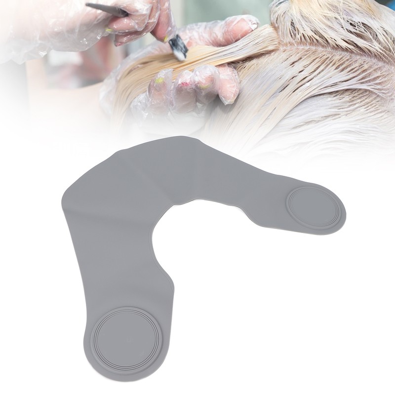 Haircut Neck Collar Soft Silicone Waterproof Hair Coloring Dyeing Neck