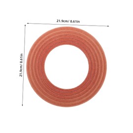 MERRYHAPY Horn Accessories Speaker Subwoofer Spider Repair Kit Subwoofer Repair Parts Subwoofer Replacement Kit Subwoofer Replacement Spider Subwoofer Spider Kit Khaki Cotton