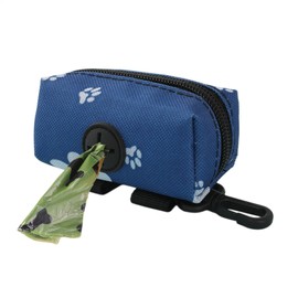 Poop Bag Dispenser, Pet Waste Pouch Refill Station, Portable Dog Poop Bag Holder Dispenser for Travel, Walking, Park, and Outdoor Use