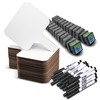 Flipside Products Rectangular Dry Erase Answer Paddles w/Black Dry Erase