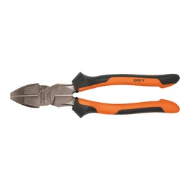 Truper Expert T211-9X, Pinza para electricista 9" alta palanca mango Comfort Grip