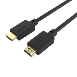 TALK WORKS Cable HDMI de PVC de 12 pies - Soporta ancho de banda de alta velocidad de 18 Gbps, 4K, 3D, 60 Hz y X.V. Color: cable de alta velocidad, para TV, juegos y más, diseño duradero y antidesgaste