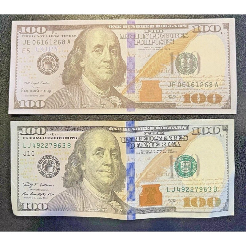 $100 Bills 30k Prop Replica Money for Movies, Parties, Tik