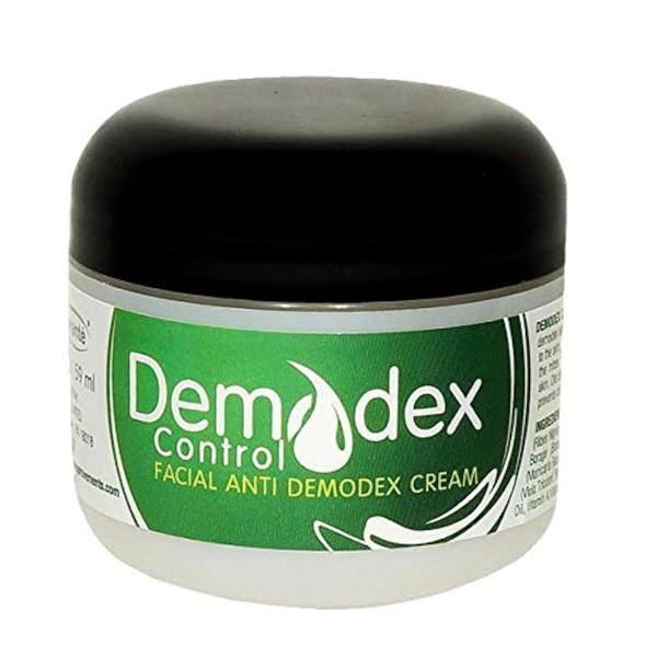 OVANTE Demodex Treatment Face Cream for Humans with Demodicosis | Original - 2 OZ Jar