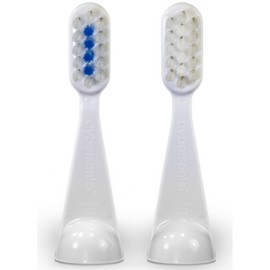 Cybersonic Traditional Replacement Brush Heads, 2 Pack, Compatible With All Cybersonic Electric Toothbrushes