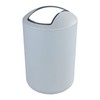 Cosmetic Bin with Swing Lid, Bathroom Bin, Shatterproof in Various