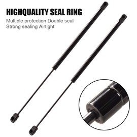 C16-20651 19 inch 39Lbs/178N Gas Shock Strut Spring for Leer are Snugtop Camper Shell Truck Topper Rear Window Pickup Cab Canopy Door Tool Box Lid, Set of 2