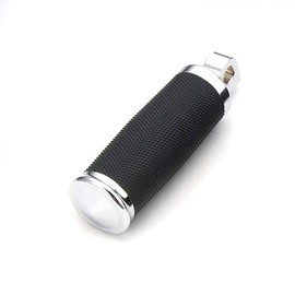 Kijima HD-05379 Motorcycle Parts, Foot Pegs, Metra, Billet Aluminum, Chrome Plated, Set of 2