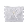 First Communion White Satin Brocade Rosary Case with Chalice Design,