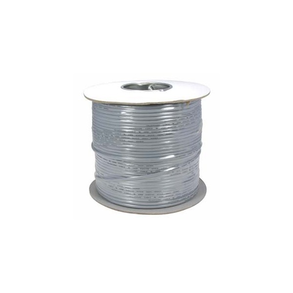 InstallerParts 1000 Ft UL 4 Conductor Silver Modular Cable Reel