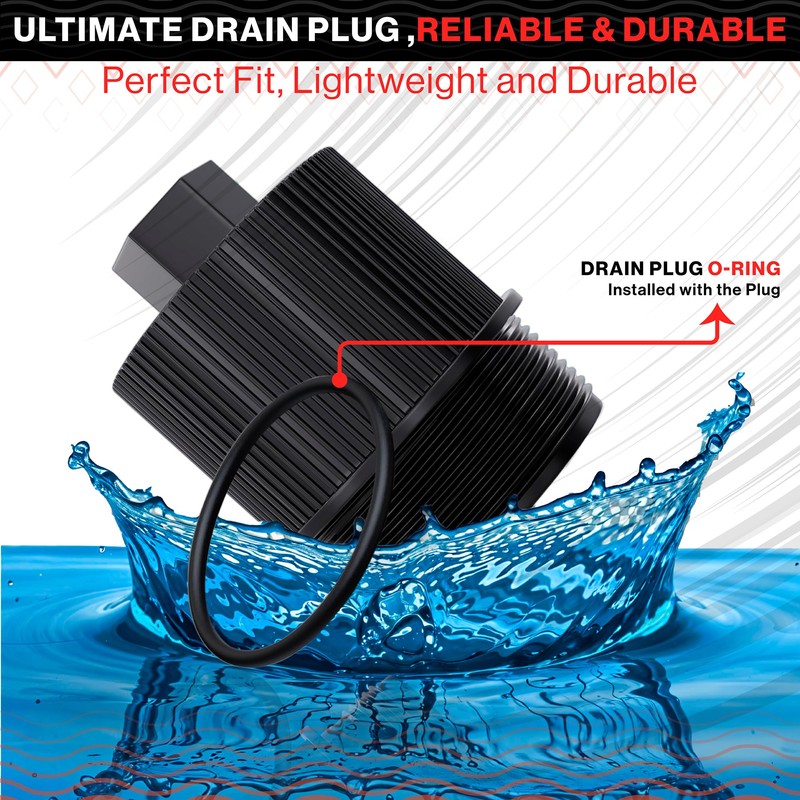 Swimables 190030 Pentair Filter Drain Plug | Compatible with Pentair