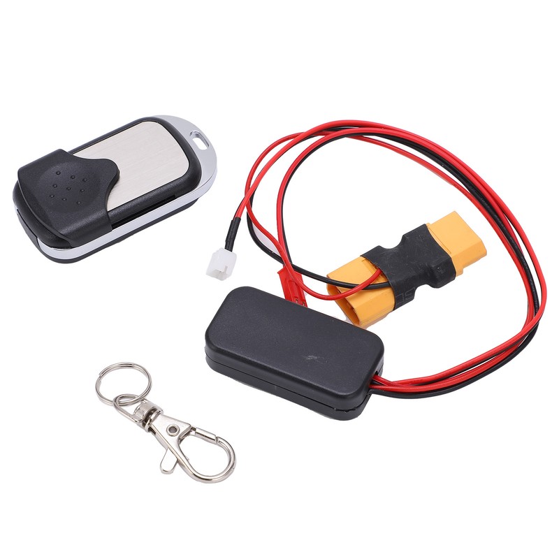 RC Automatic Winch and Wireless Remote Controller Receiver Simulation for