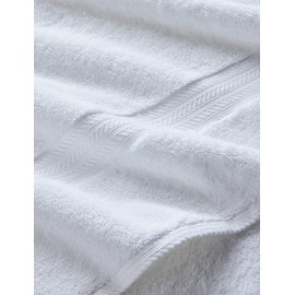Christy Luxurious Renaissance Egyptian Cotton Towel Absorbency 675GSM Elevate Your Bathing Experience with Superior and Ultimate Luxury White Face Cloth (13 x 13)