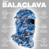 ROXUN Distressed Balaclava Ski Mask, Shiesty Yeat Airsoft Custom Camo