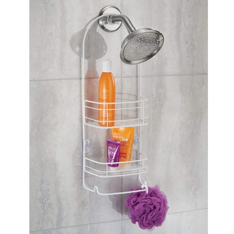 InterDesign 58652 Rondo Bathroom Shower Caddy for Shampoo, Conditioner, Soap
