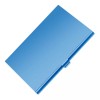 Mercader Digital Tarjetero Metálico Porta 10 Tarjetas De Aluminio Plateado