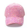 Bling Baseball Cap for Women with Full Diamond Design Adjustable