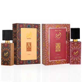 LATTAFA Ajwad & Ajwad Pink to Pink EDP Sprays 60ML (2.04 OZ) Perfumes for All Seasons: Timeless, Versatile Elegance. (AMAZING BUNDLE)