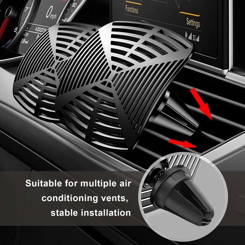OLizee® 2PCS Detachable Car Air Conditioner Deflector Car Air Vent