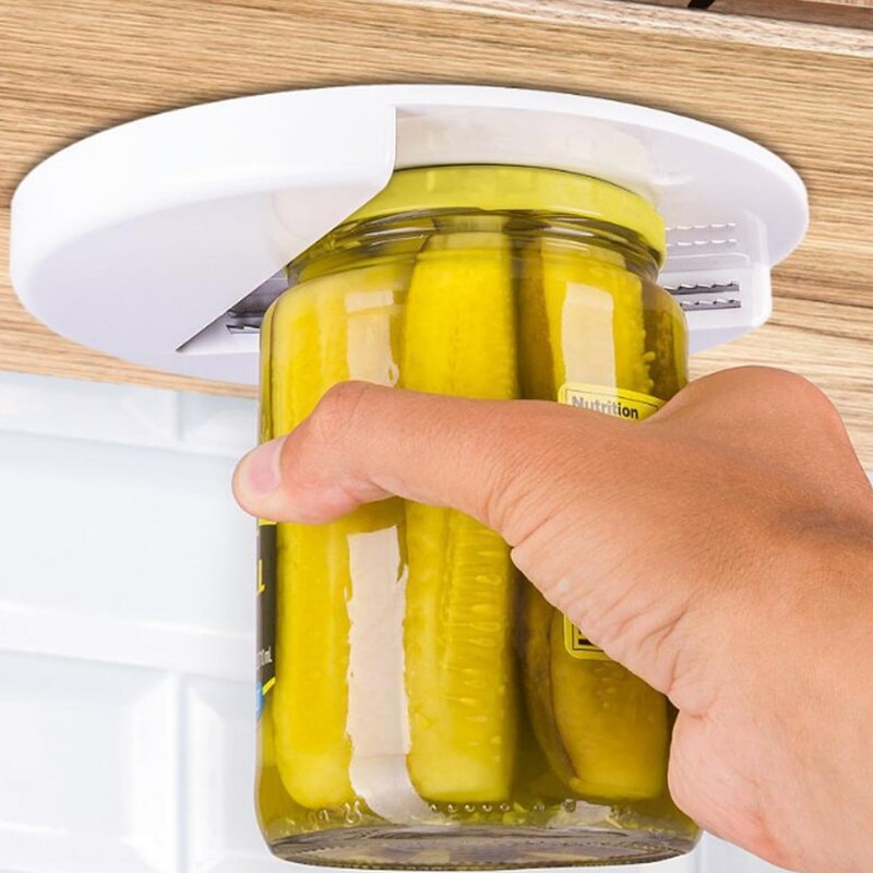 One Piece Convenient Gripper Tool Bottle Opener Easy Install Jar