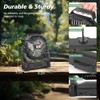 CONBOLA Upgraded Camping Fan - 20000mAh, LED Lantern, 270° Rotate,