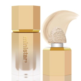 BEFIVECOK Liquid Concealer Makeup, Full Coverage Concealer, Cream Face Concealer with Cushion Applicator, Highly Pigmented, Natural-Looking, Hydrating, Waterproof Concealer (#04 Ivory)