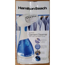 Hamilton Beach Handheld Garment Steamer Steam Pump 1,000W