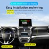 Car Smart HUD Display Dashboard Heads Up Windshield Speedometer Fatigue