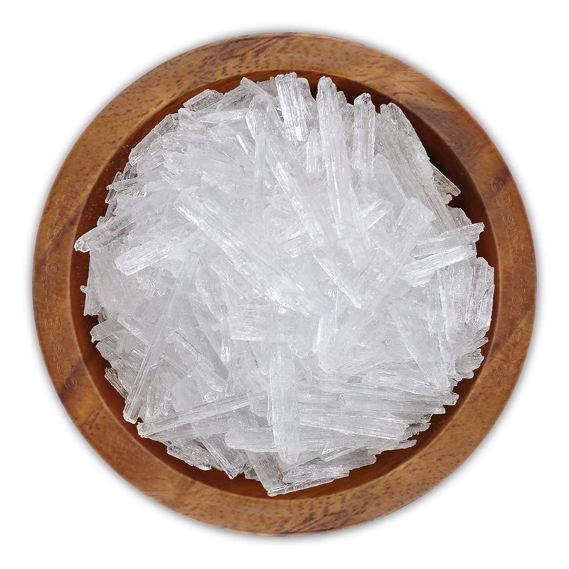 Menthol crystals made from 100% mint oil, 25 g, sauna