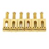 6 Pcs Electric Guitar Bridge Saddle Standard Zinc Alloy Guitar