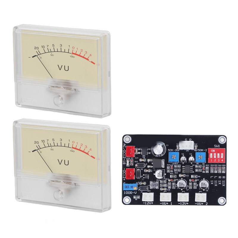 High Accuracy Power Amplifier VU Meter Preamplifier Audio Level Meter