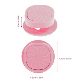 YXL Bin Bag Holder, Trash Bag Clips, Rubbish Pail Clip, Retaining Clamp Recycle Bin Clip, Garbage Rubbish Bag Clip, Anti-Slip Fixation Clip Holder