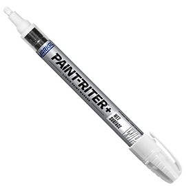 Markal 96930 Paint-Riter+ Wet Surface Liquid Paint Marker for Wet Surface Marking, White Color, Made in USA