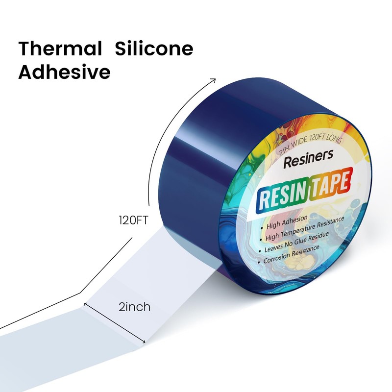 Resiners Resin Tape for Epoxy Resin Molding - 2IN W