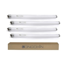 Longchin T8 10W Bug Zapper Replacement Light Bulbs for 20W Indoor Bug Zapper T8F10W BL Light Tube 4 Pack