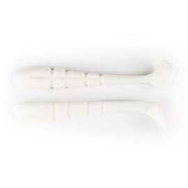 X-Zone Lures 20649 Pro Series Mini Swammer, Snow White 3.5" Pro Series Mini Swammer, Snow White, 3.5"