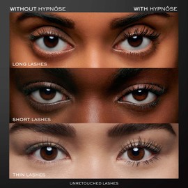 Lancôme Hypnôse Buildable & Voluminising Mascara - Customisable Volume for a Natural or Bold Lash Look, No Smudging, Smearing or Flaking, L'Absolu De Noir