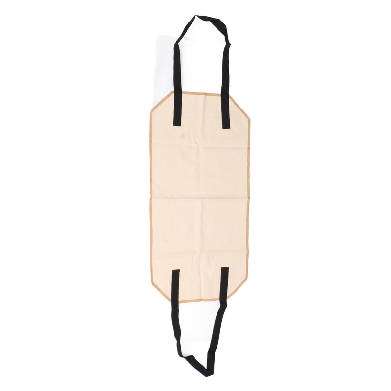 Large Canvas Firewood Carrier Log Bag Indoor Fireplace Log Carrier