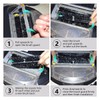 2 Sets Replacement Bristle & Flexible Beater Brush Compatible with