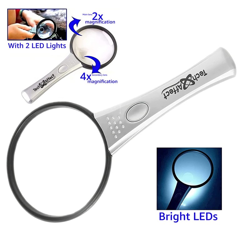 Large Magnifier for Visually Impaired Products Hand Lens Strong Magnifying
